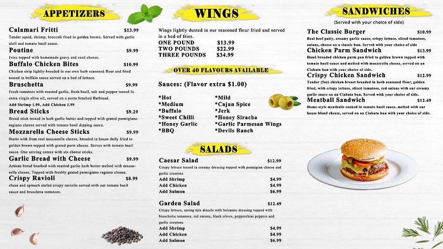 Menu Mario's Pizza Kitchen-3