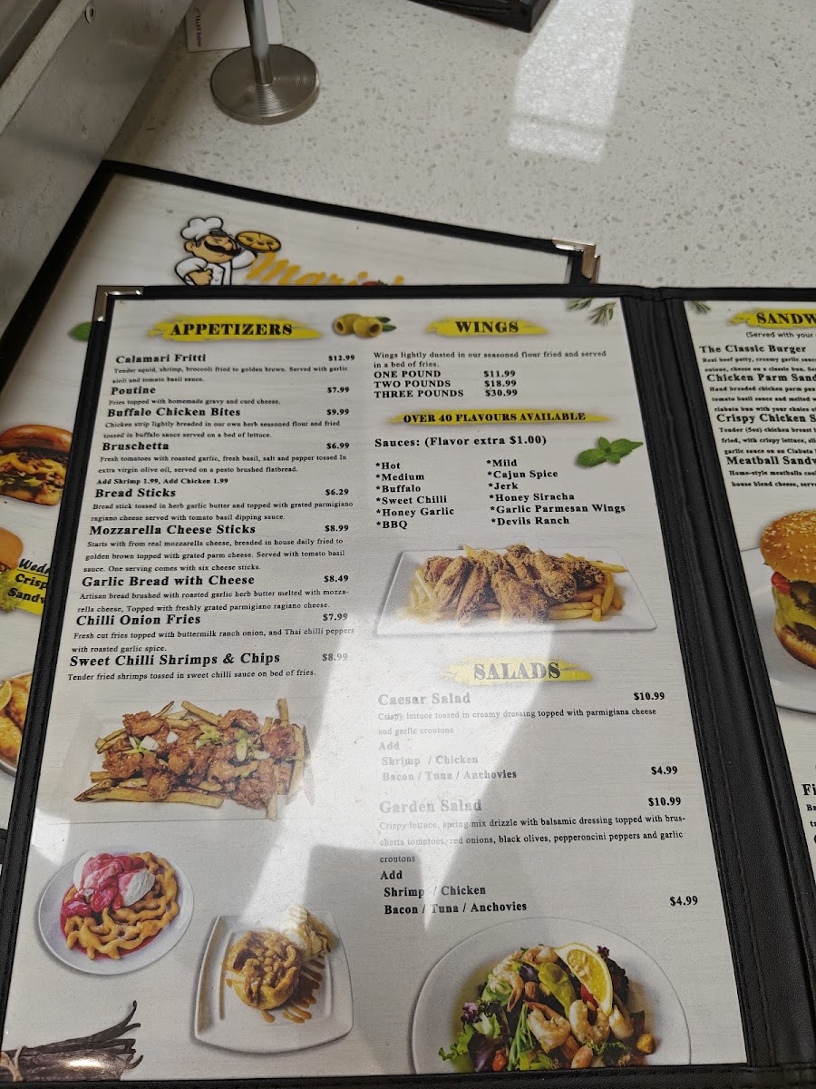 Menu Mario's Pizza Kitchen-5